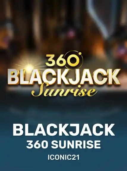 Blackjack 360 Sunrise game tile