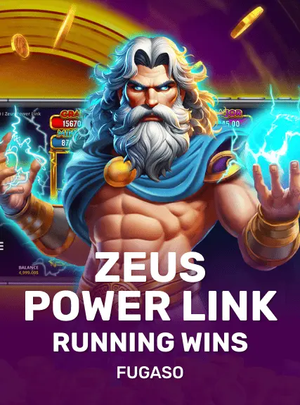 Zeus Power Link: Running Wins game tile