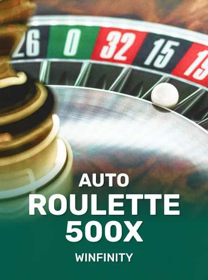 Auto Roulette 500X game tile