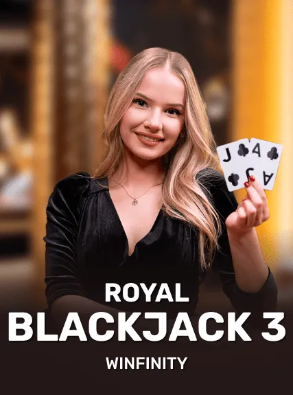 Royal Blackjack 3 game tile